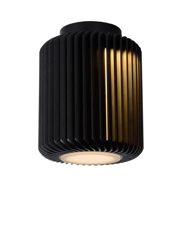 TURBIN LAMPE DE TABLE Ø 10,6 CM LED 1X5W 3000K NOIR