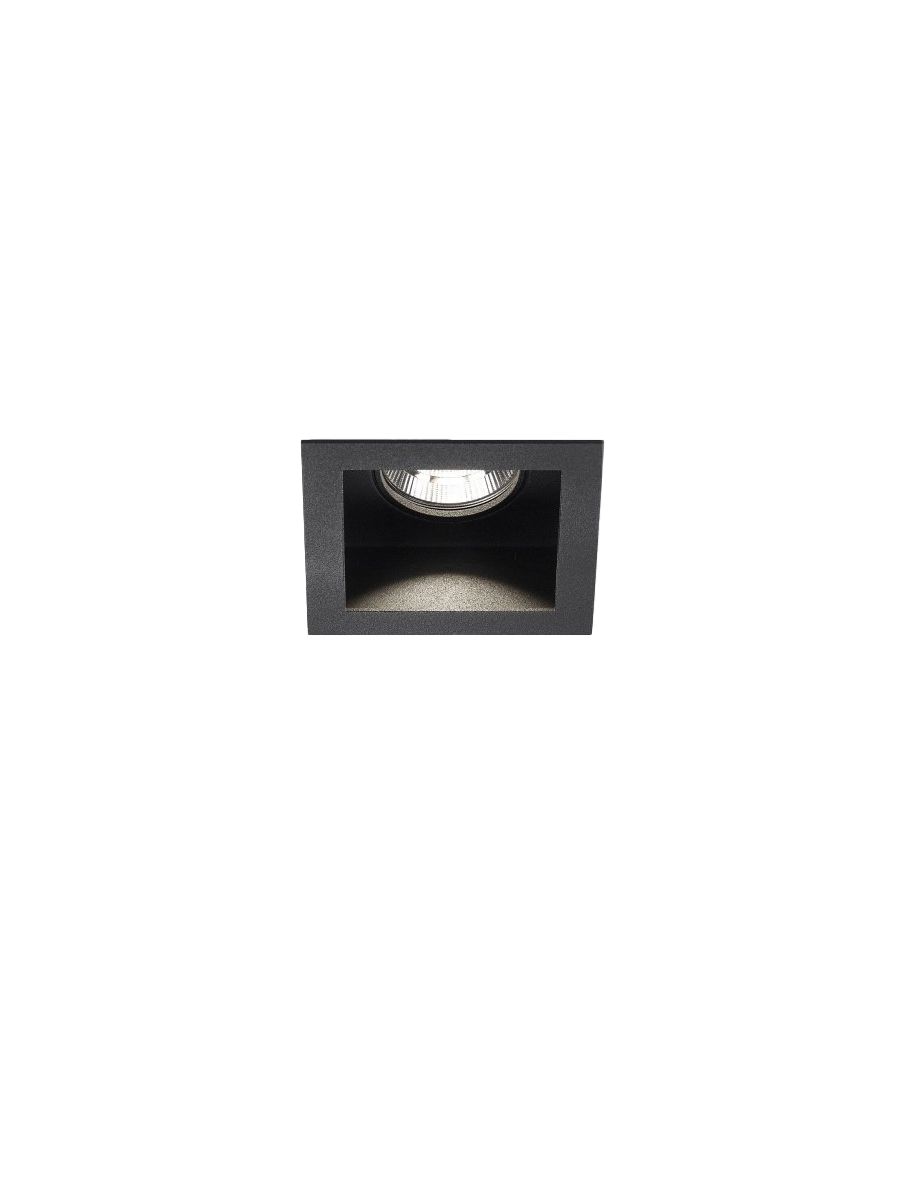 CARREE X LED 93033 S1 ENCASTRE PLAFOND-Noir