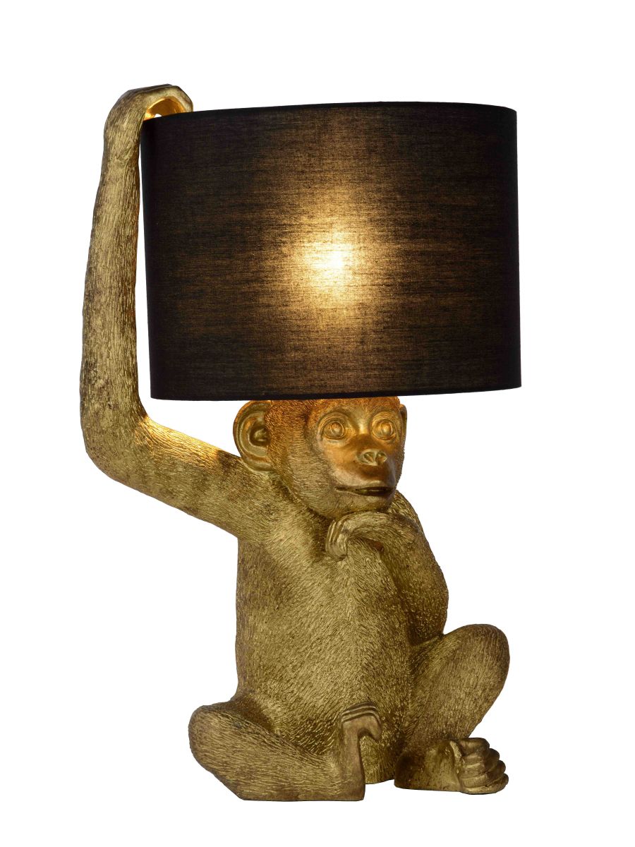 EXTRAVAGANZA CHIMP LAMPE DE TABLE NOIR