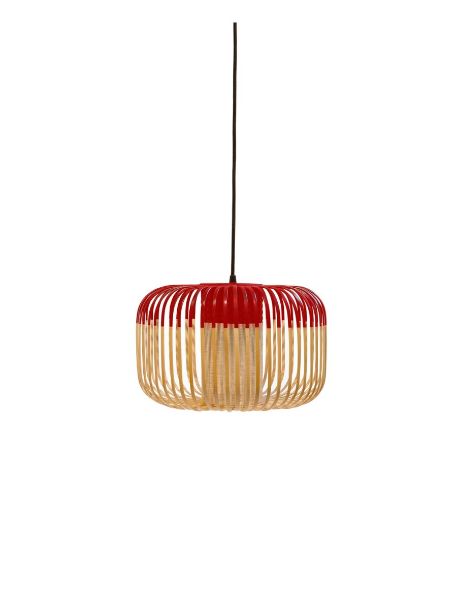 SUSPENSION BAMBOO OUTDOOR S ROUGE