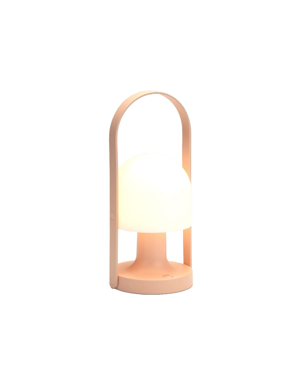 FOLLOWME LAMPE DE TABLE ROSE